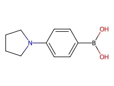 (4-pyrrolidin-1-ylphenyl)boronic Acid structure