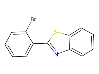 2-(2-Bromophenyl)-1,3-benzothiazole structure