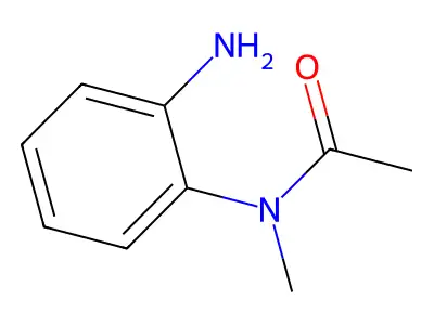 N-(2-aminophenyl)-N-methylacetamide structure