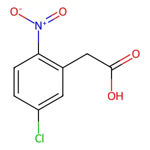 2-(5-Chloro-2-nitrophenyl)acetic acid structure