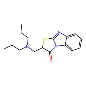 Piperidine, 2-(alpha-cyclohexylbenzyl)-3-methoxy-, hydrochloride structure