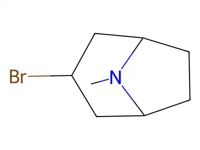 3-Bromo-8-methyl-8-azabicyclo[3.2.1]octane structure