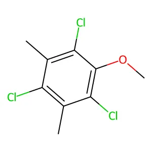 3,5-Dimethyl-2,4,6-trichloroanisole structure
