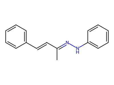 N-(4-phenylbut-3-en-2-ylideneamino)aniline structure