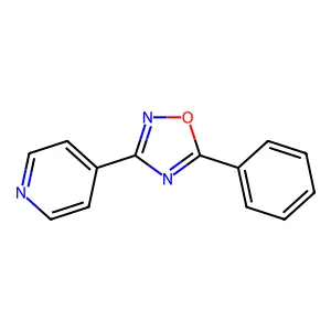4-(5-Phenyl-1,2,4-oxadiazol-3-yl)pyridine structure