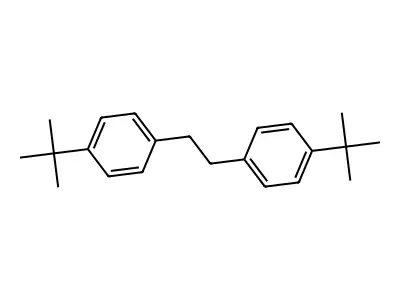1-Tert-butyl-4-[2-(4-tert-butylphenyl)ethyl]benzene structure