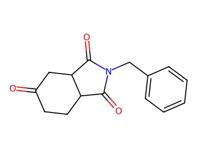 2-benzyltetrahydro-1H-isoindole-1,3,5(2H,4H)-trione structure