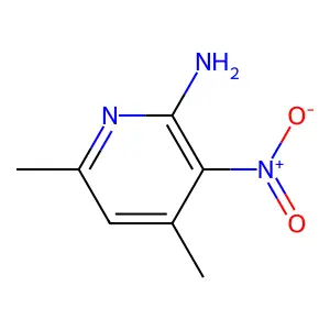 4,6-Dimethyl-3-nitropyridin-2-amine structure