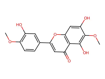 Desmethoxycentaureidin structure