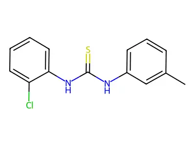 1-(2-Chlorophenyl)-3-(3-methylphenyl)thiourea structure