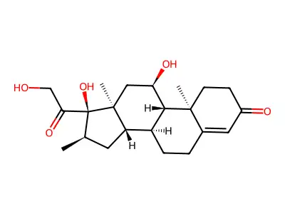 16-Methylhydrocortisone structure