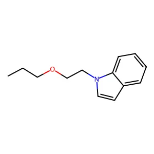 Indole, 1-(1-propoxyethyl)- structure