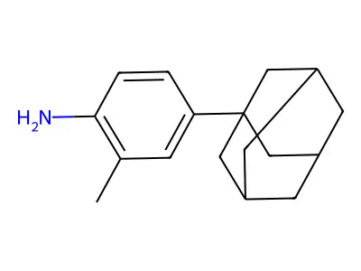 4-Adamantan-1-yl-2-methyl-phenylamine structure