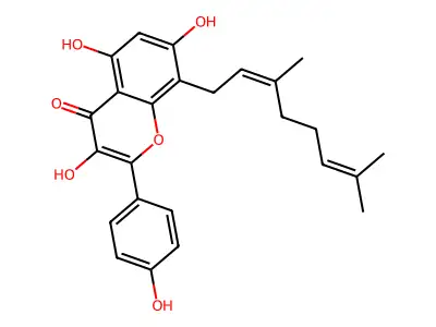 Isomacarangin structure