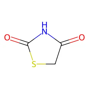 噻唑烷二酮 structure