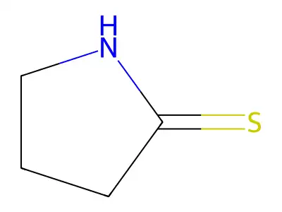 Pyrrolidine-2-thione structure