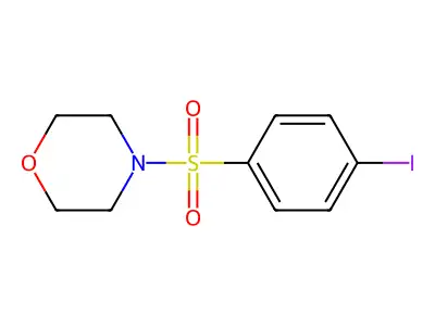 4-(4-Iodophenyl)sulfonylmorpholine structure