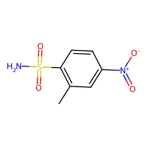2-Methyl-4-nitrobenzene-1-sulfonamide structure
