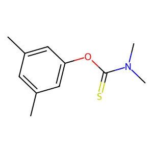 O-(3,5-dimethylphenyl) N,N-dimethylcarbamothioate structure