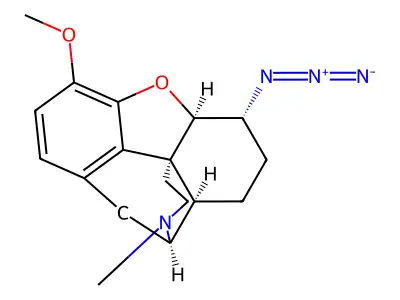 Azidocodeine structure