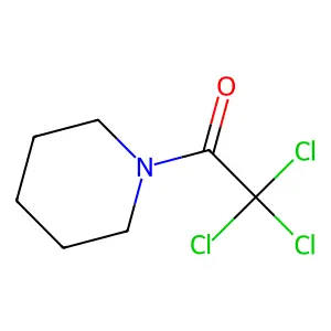 Piperidine, 1-trichloroacetyl- structure