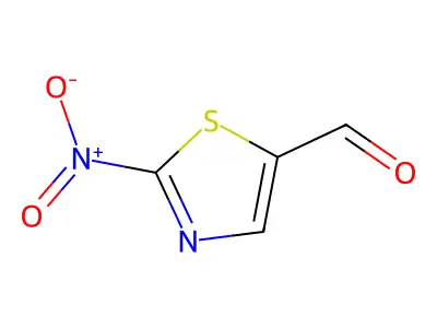 2-Nitrothiazole-5-carbaldehyde structure