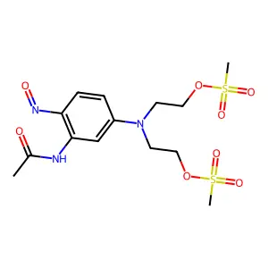 1-(alpha-(Diethylamino)benzyl)-2,2-dimethylaziridine structure