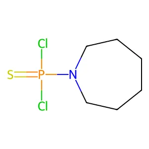 Phosphonothioicdichloride, (hexahydro-1H-azepin-1-yl)-(7CI,8CI) structure