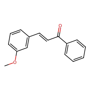 2-Propen-1-one, 3-(3-methoxyphenyl)-1-phenyl- structure