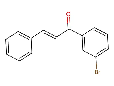 1-(3-Bromophenyl)-3-phenyl-prop-2-en-1-one structure