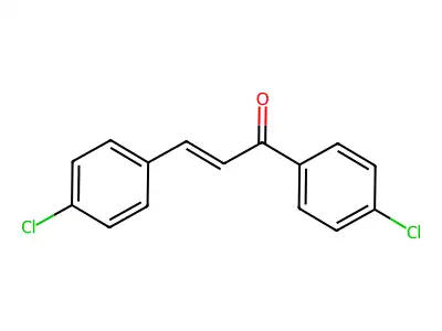 4,4'-Dichloro chalcone structure