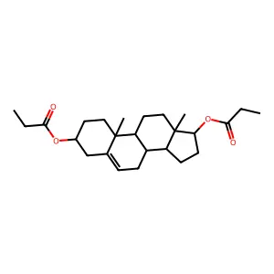二丙酸雄烯二醇 structure