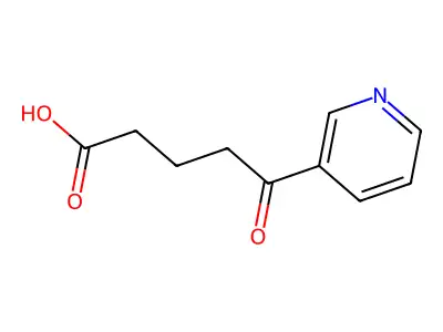 5-Oxo-5-(3-pyridyl)valeric acid structure