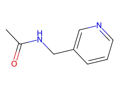 3-(Acetamidomethyl)pyridine structure