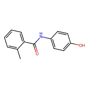 N-(4-Hydroxyphenyl)-2-methylbenzamide structure