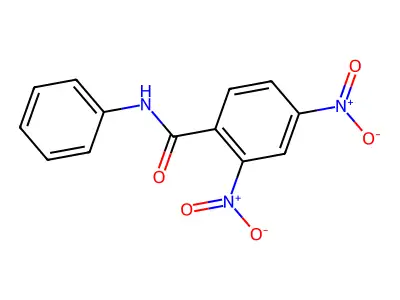 2,4-Dinitrobenzanilide structure