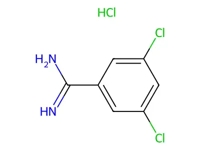 3,5-Dichlorobenzimidamide hydrochloride structure