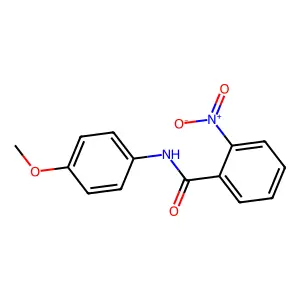 N-(4-methoxyphenyl)-2-nitrobenzamide structure