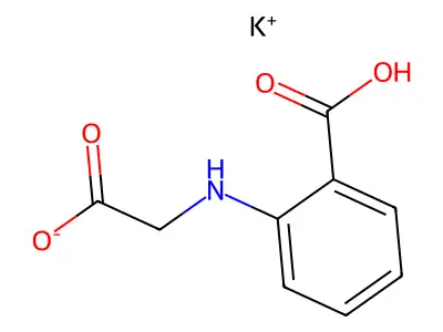 N-(2-Carboxyphenyl)glycine Monopotassium Salt structure