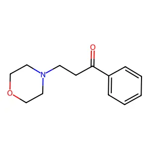 3-Morpholino-1-phenylpropan-1-one structure