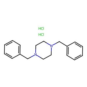 1,4-Dibenzylpiperazine dihydrochloride structure