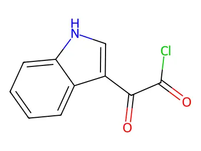 3-Indoleglyoxylyl chloride structure
