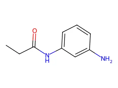 N-(3-氨基苯基)丙酰胺 structure