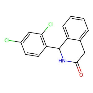1-(2,4-dichlorophenyl)-1,4-dihydroisoquinolin-3(2H)-one structure