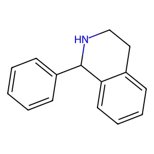 1,2,3,4-Tetrahydro-1-phenylisoquinoline structure
