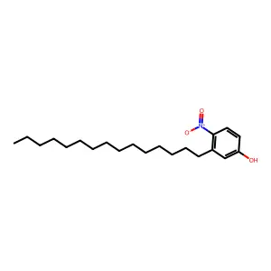 4-Nitro-3-pentadecylphenol structure