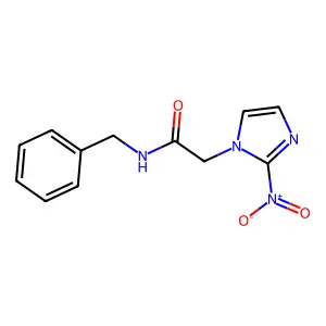 苯乙硝唑 structure