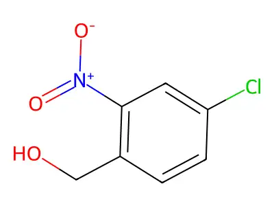4-氯-2-硝基苄醇 structure
