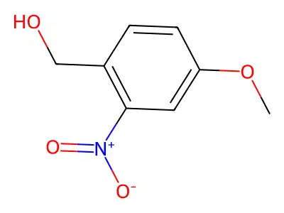 4-Methoxy-2-nitrobenzyl alcohol structure