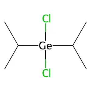 Germane, dichlorobis(1-methylethyl)- structure